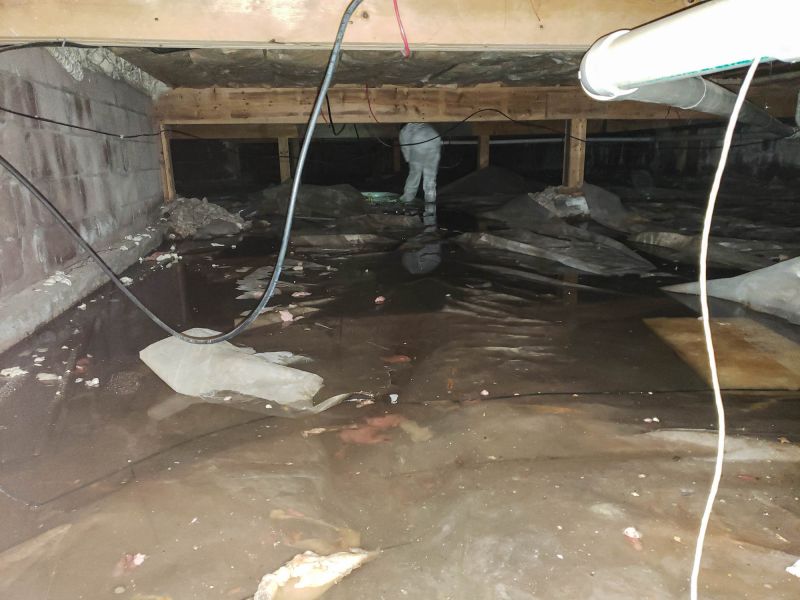Basement Water Cleanup